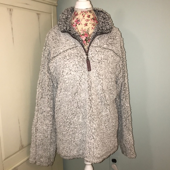 True Grit Tops - True Grit Sherpa 1/4 Zip